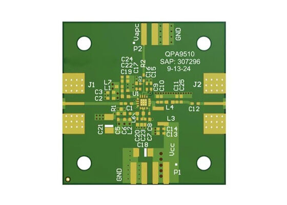 لوحة تقييم مضخم الطاقة للأغراض العامة/GSM 3 فولت من حلول QPA9510EVB المدمجة