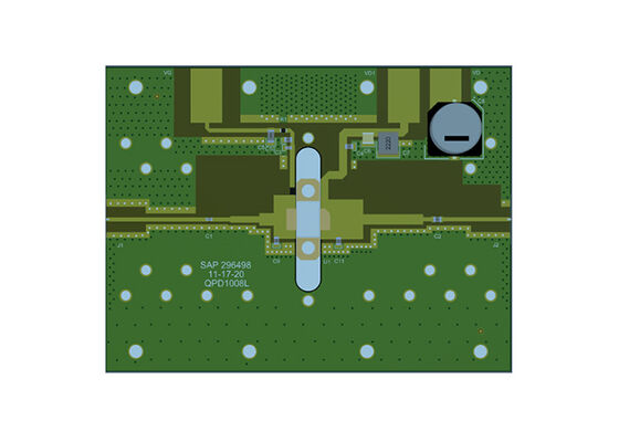 QPD1008LEVB5 الحلول المدمجة 125W 50V 3.2GHz GaN لوحة تقييم ترانزستور RF
