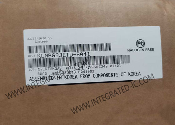 KLMBG2JETD-B041 شريحة IC الذاكرة 32Gbit eMMC 5.1 شريحة IC التخزين الفلاش مع واجهة HS400