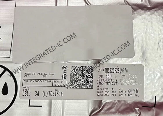 وحدة تحكم دقيقة TMS320F2809PZA، معالج إشارات رقمية عالي الأداء بتردد 100 ميجاهرتز