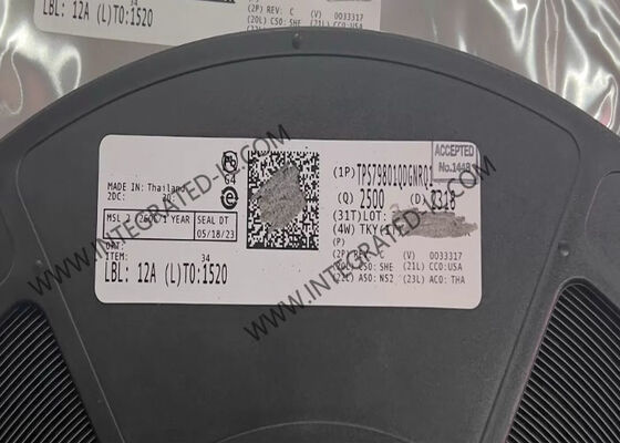 شريحة الدائرة المتكاملة TPS79801QDGNRQ1، درجة السيارات، منظم خطي LDO منخفض التسرب 50mA