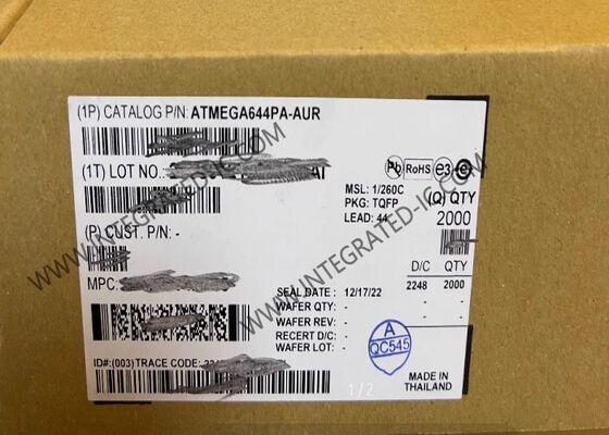 ATMEGA644PA-AUR متحكم دقيق AVR MCU عالي الأداء منخفض الطاقة 8 بت 20 ميجاهرتز