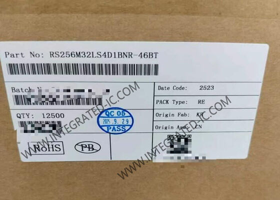 شريحة ذاكرة RS256M32LS4D1BNR-46BT IC بسعة 1 جيجابت LPDDR4 SDRAM مع تكوين 256 ميجابت × 32 بت ومعدل نقل بيانات 8.53 جيجابايت/ثانية في حزمة FBGA-200