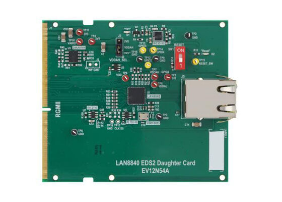EV12N54A حلول مدمجة LAN8840 EDS2 بطاقة ابنة جهاز الإرسال والاستقبال Ethernet PHY