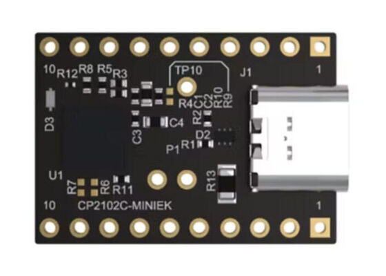 مجموعة تطوير صغيرة لوحدات التحكم CP2102C USB إلى UART من Embedded Solutions CP2102C-MINIEK