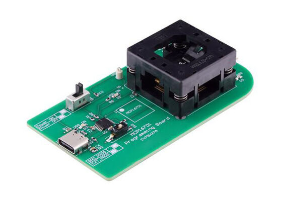 لوحة برمجة IC لإدارة الطاقة MCP16701 من حلول EV75W27A المدمجة