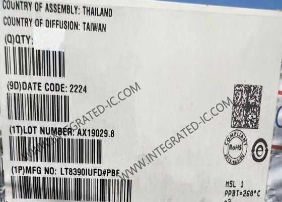 LT8390IUFD 60V 4 Switch Buck Boost Controller IC Chip في حزمة QFN28