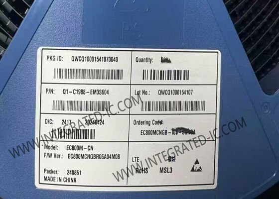 وحدة الاتصالات اللاسلكية EC800MCNGB-I05-SGNSA، وحدة الاتصالات اللاسلكية EC800M-CN LTE Cat 1 مع 10 ميجابت في الثانية رابط هابط