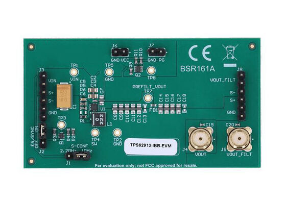 TPS62913-IBB-EVM الحلول المدمجة TPS62913 Inverting Buck Converter Module تقييم