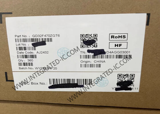 GD32F450ZGT6 متحكم دقيق MCU، متحكم دقيق 32 بت مع معالج ARM Cortex-M4 بتردد 200 ميجاهرتز، 114 مدخل/مخرج، و 256 كيلوبايت ذاكرة وصول عشوائي (RAM)