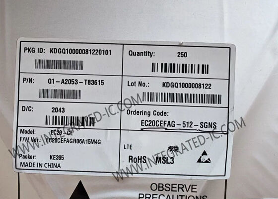 EC20CEFAG-512-SGNS وحدات الاتصالات اللاسلكية عالية الدقة LTE Cat 4