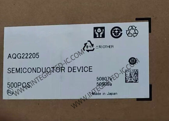 شريحة دائرة متكاملة AQG22205 من 75 فولت إلى 264 فولت، مرحل ضوئي الحالة الصلبة 2 أمبير مع دائرة تخميد