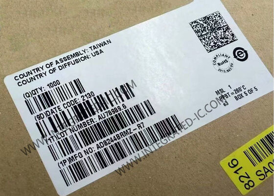 شريحة دائرة متكاملة (IC) لمُخزن مؤقت رباعي ذو كسب وحدة ومدخل FET دقيق AD8244BRMZ مع نطاق ترددي 3 ميجاهرتز MSOP10