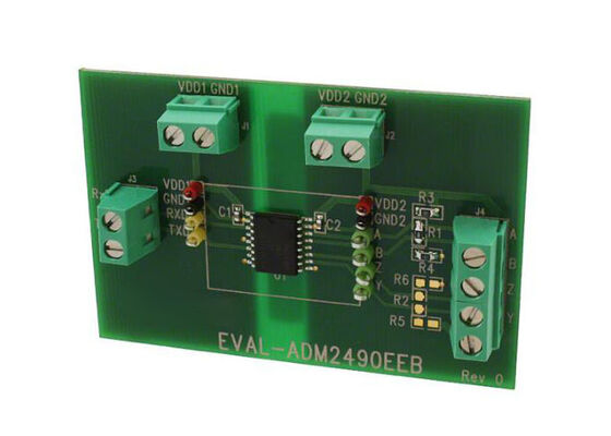 EVAL-ADM2490EEBZ الحلول المدمجة ADM2490E iCoupler المنعزلة RS-485 مجلس تقييم جهاز الاستقبال
