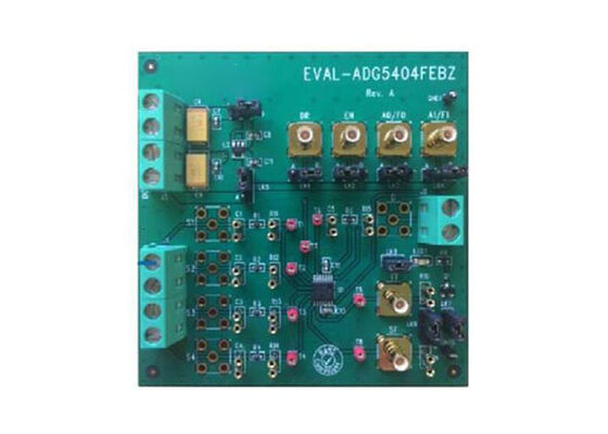 EVAL-ADG5404FEBZ لجنة تقييم الحلول المدمجة لـ ADG5404F Multiplexer 4 قنوات