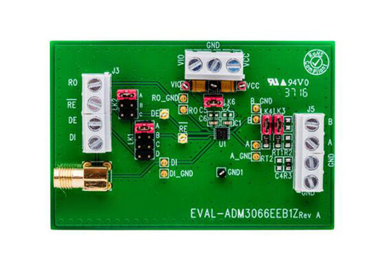 EVAL-ADM3066EEB1Z الحلول المضمنة ADM3066E RS-485 مجلس تقييم أجهزة الإرسال والاستقبال