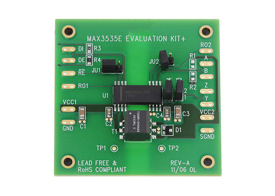 MAX3535EEVKIT حلول مضمنة 3V إلى 5.5V RS-422/RS-485 مجلس تقييم واجهة جهاز الاستقبال