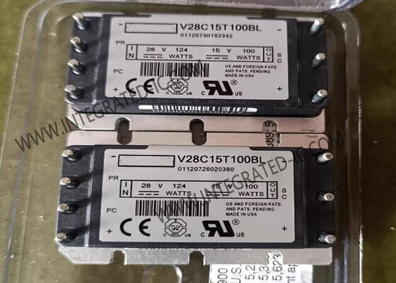 V28C15T100BL 28V مدخل 100W وحدة تحويل ميكرو DC DC مع مخرج معزول