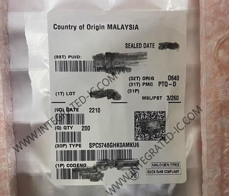 SPC5748GHK0AMKU6 32Bit Tri-Core Microcontroller MCU مع 6MB FLASH 32 قناة eDMA وحزمة LQFP176