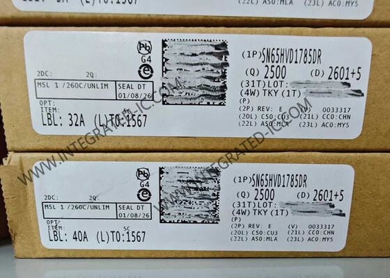 SN65HVD1785DR رقاقة الدوائر المتكاملة 70 فولت ناقل RS-485 محمي من الأخطاء مع معدل بيانات 115 كيلوبايت / ثانية للاتصالات نصف مزدوجة