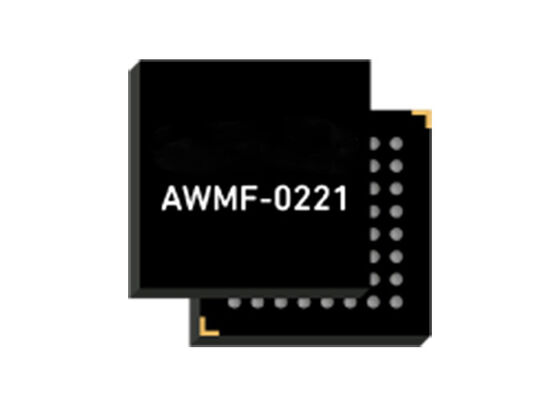 AWMF-0221 وحدة الاتصالات اللاسلكية 24.25 إلى 29.5 GHz الاستقطاب المزدوج Quad Beamformer RF Beamforming IC