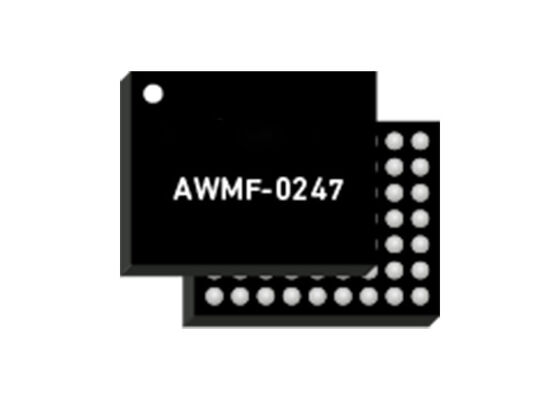 AWMF-0247 Ku-Band Quad Tx/Rx Beamformer IC وحدة الاتصالات اللاسلكية مع قدرة TDD Half-Duplex