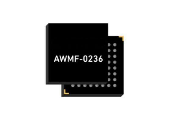 AWMF-0236 5G Module RF Beamforming IC مع 37GHz إلى 43.5GHz الاستقطاب المزدوج Quad 4x2 Beamformer