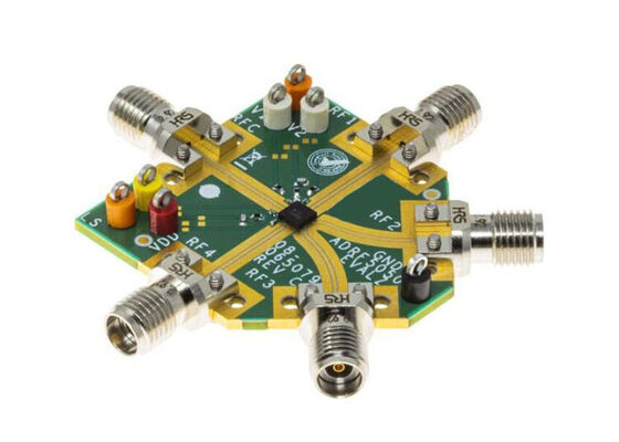 ADRF5050-EVALZ لوحة تقييم الحلول المدمجة لـ ADRF5050 السيليكون SP4T