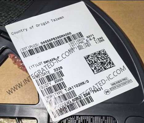 TJA1102HN Ethernet IC 100Mbps عازل ثنائي Ethernet PHY Transceiver في حزمة VFQFN56