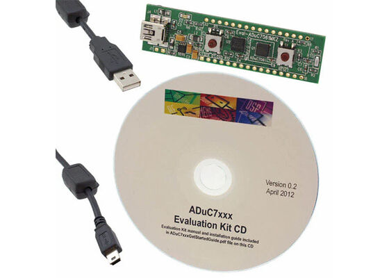 EVAL-ADUC7061MKZ حلول مضمنة MiniKit MicroConverter ARM7 MCU 32 بت