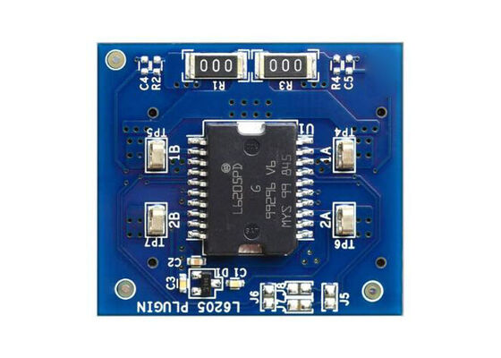 مجموعة تقييم مشغل المحرك المزدوج DC و Stepper EVL6205-PLUG من Embedded Solutions