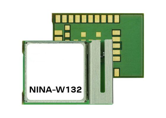 NINA-W132-03B وحدة الاتصالات اللاسلكية 2.4GHz وحدة Wi-Fi مستقلة مع 802.11b / g / n ومعدل بيانات 72Mbps
