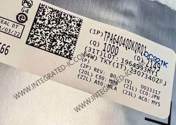 TPA6404QDKQRQ1 رقاقة الدوائر المتكاملة 45W مكبر صوت من الدرجة D للسيارات