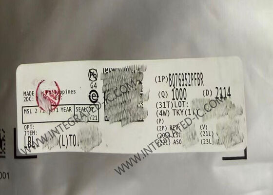 BQ76952PFBR رقاقة الدوائر المتكاملة مراقبة بطارية عالية الدقة وحامي لبطاريات ليثيوم أيون من سلسلة 3 إلى سلسلة 16