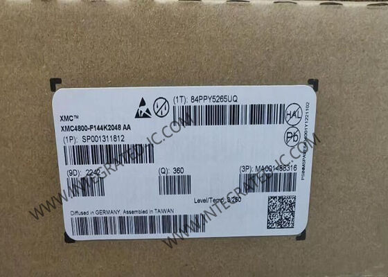 شريحة XMC4800-F144K2048 AA 32Bit Microcontroller مع ذاكرة فلاش 2MB و ARM Cortex-M4 Core في حزمة 144LQFP