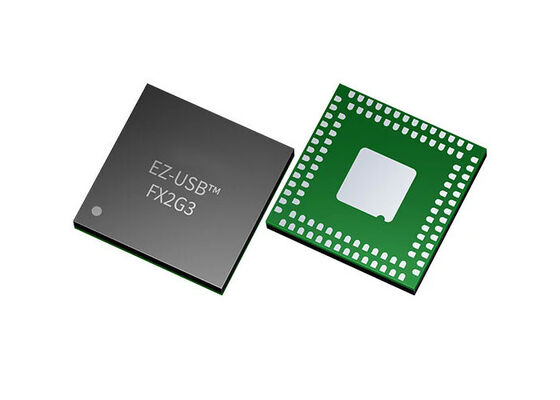 رقاقة الدوائر المتكاملة CYUSB2315-BF104AXI 480Mbps وحدة تحكم USB 2.0 مع دعم I2C و UART