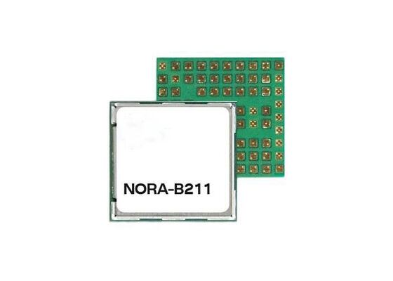 وحدات بلوتوث منخفضة الطاقة مستقلة NORA-B211-00B BT IC 3.3 فولت 2 ميجابت/ثانية لتطبيقات إنترنت الأشياء