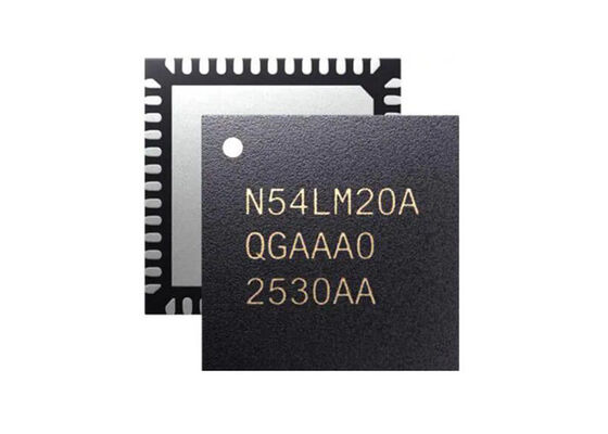NRF54LM20A-QGAA وحدة الاتصالات اللاسلكية SoC اللاسلكية QFN52 نظام لاسلكي على شريحة