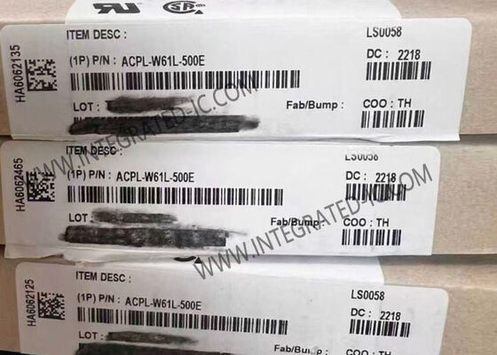 ACPL-W61L-500E أوتوكوبلرات CMOS الرقمية ذات الطاقة المنخفضة 10MBd مع رقاقة الدائرة المتكاملة العزلة 5000Vrms