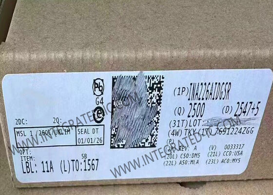 INA226AIDGSR Integrated Circuit Chip 36V Input Voltage 16-Bit Accuracy Current Shunt and Power Monitor with I2C/SMBUS Interface