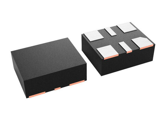 شريحة دائرة متكاملة LMK6DE322265ADLFR - مذبذب LVDS بتردد ثابت بموجة صوتية مجمعة، VSON-6