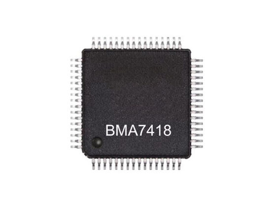 شريحة دائرة متكاملة MBMA7418SB1AE وحدات تحكم بطارية ليثيوم أيون للسيارات HLQFP64