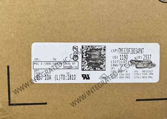متحكم دقيق TMS320F28034PNT MCU C2000 في الوقت الفعلي 32 بت MCU بسرعة 60 ميجاهرتز وذاكرة فلاش 128 كيلوبايت