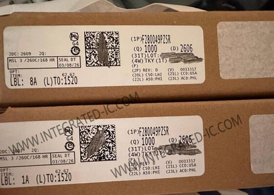 F280049PZSR وحدة التحكم الدقيقة MCU C2000TM وحدة التحكم الدقيقة 32 بت 100 ميغا هرتز C2000 وحدة التحكم الدقيقة في الوقت الحقيقي