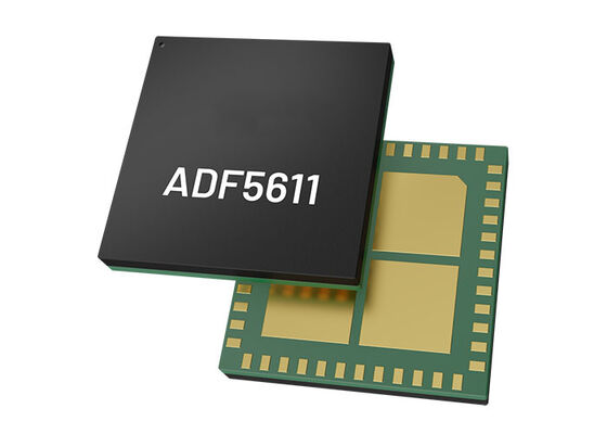شريحة الدائرة المتكاملة ADF5611BCCZ، مُركِّب ميكروويف واسع النطاق بتردد 7.3 جيجاهرتز إلى 14.6 جيجاهرتز مع مُذبذِب مُدمج