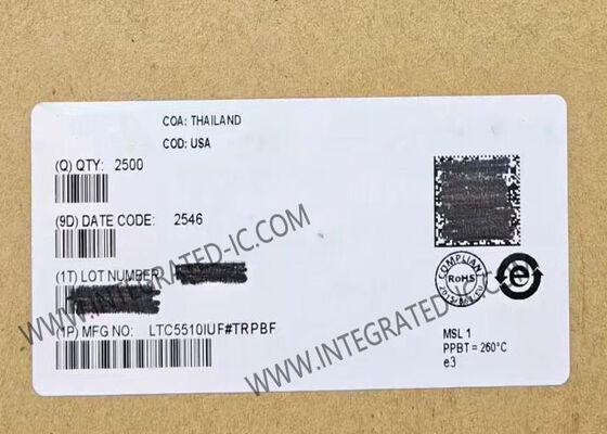 LTC5510IUF وحدة الاتصالات اللاسلكية 1MHz إلى 6GHz 105mA RF Mixer IC QFN-16