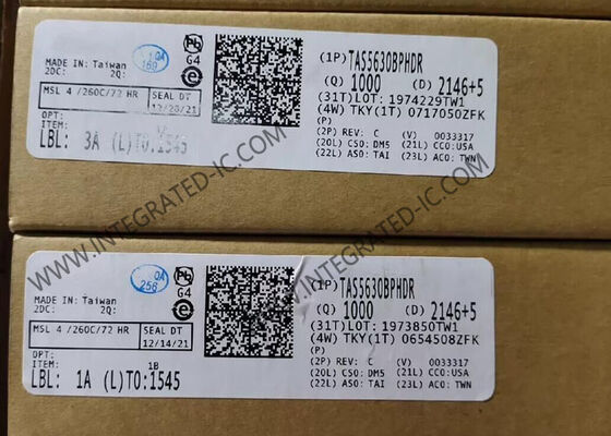 TAS5630BPHDR رقاقة الدوائر المتكاملة PurePath TM HD 300W مكبر ستيريو من الفئة D HTQFP-64