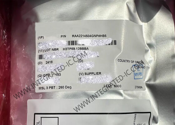 RAA2214504GNP حلقة متكاملة شريحة محول بوك متزامن مع 4.5V إلى 42V مدخل 5A مخرج مستمر وحدة إمدادات الطاقة الصناعية