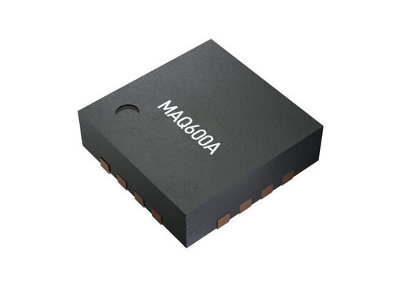 MAQ600AGQE جهاز استشعار IC رقمي ذو عرض نطاق واسع جهاز استشعار الزاوية المغناطيسية QFN-16