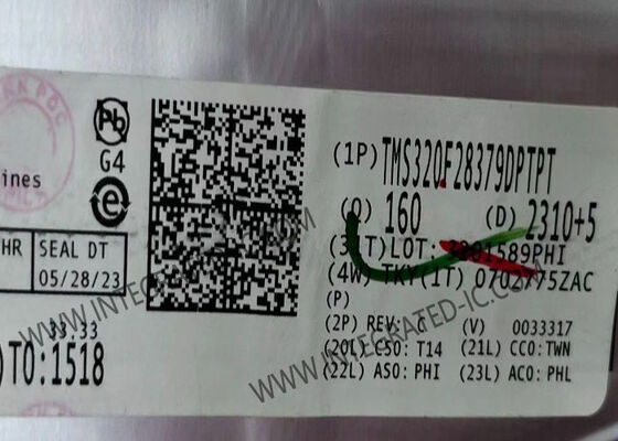TMS320F28379DPTPT وحدة التحكم الدقيقة MCU ثنائي النواة C2000 TM 32 بت في الوقت الحقيقي وحدة التحكم الدقيقة